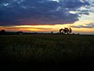 Krajina, z�pad slunce