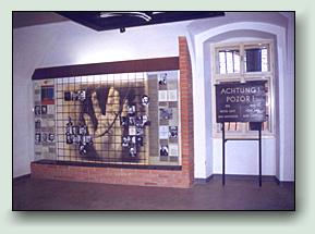 St�l� expozice Mal� pevnost Terez�n 1940-1945